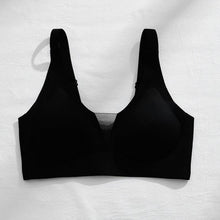 Load image into Gallery viewer, Deep V Plunge Padded Comfort Push UP Wire Free Bra