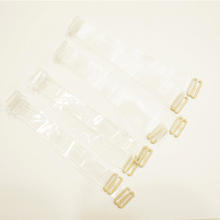 Load image into Gallery viewer, Clear Bra Straps,multiple width, pack of two, frosted and transparent - FIANLLYBRA - 4