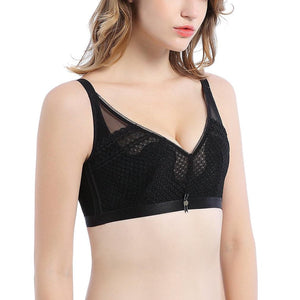 No Underarm Bulge Super Light Push In Wireless Bra 10