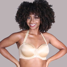 Load image into Gallery viewer, BULGEnator No Underarm Bulge Stay-up Multiway Supportive Strapless Bra 4 black | FINALLYBRA
