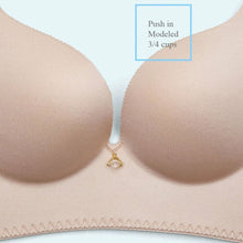 Load image into Gallery viewer, No Underarm Bulge Deep V Smooth Cup Push In Wireless Bra 6
