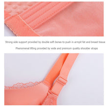 Load image into Gallery viewer, No Side Effects Plunge Wireless Push In Bra 9
