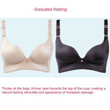 Load image into Gallery viewer, No Underarm Bulge Deep V Smooth Cup Push In Wireless Bra 9
